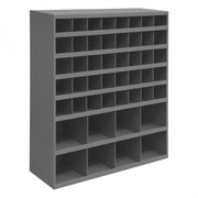 Durham 12" Deep, 48 Opening Bin, Gray