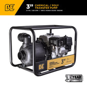 3" Chemical Transfer Pump with Honda GX200 Engine BE Power Equipment