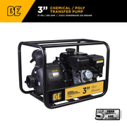 3" Chemical Transfer Pump with Powerease 225 Engine BE Power Equipment