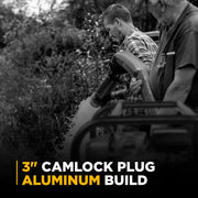 3" Type DP Aluminum Camlock BE Power Equipment