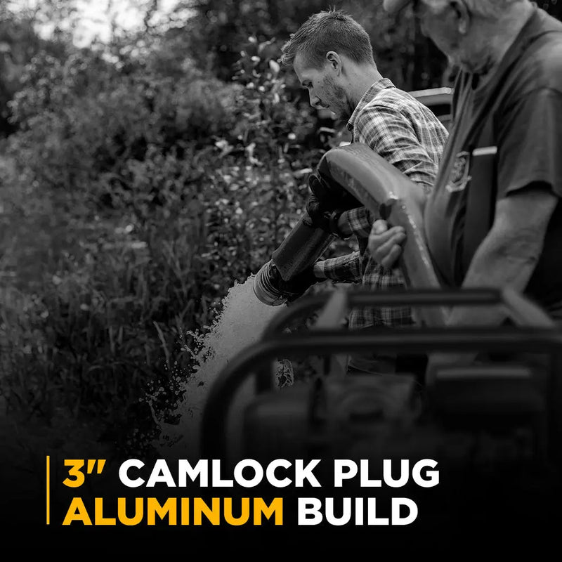 3" Type DP Aluminum Camlock BE Power Equipment