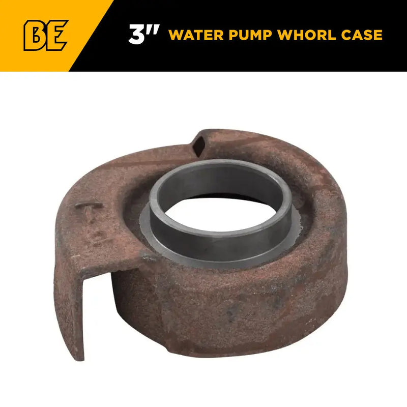 3" Water Pump Whorl Case BE Power Equipment