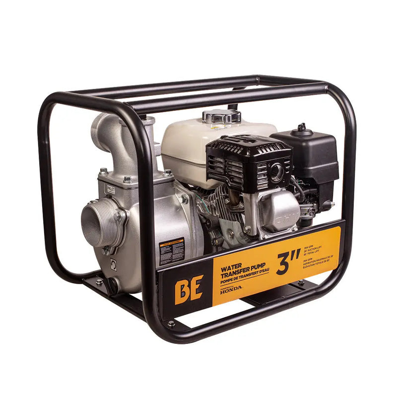 3" Water Transfer Pump with Honda GX200 Engine BE Power Equipment