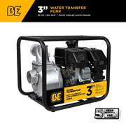 3" Water Transfer Pump with Kohler SH270 Engine BE Power Equipment