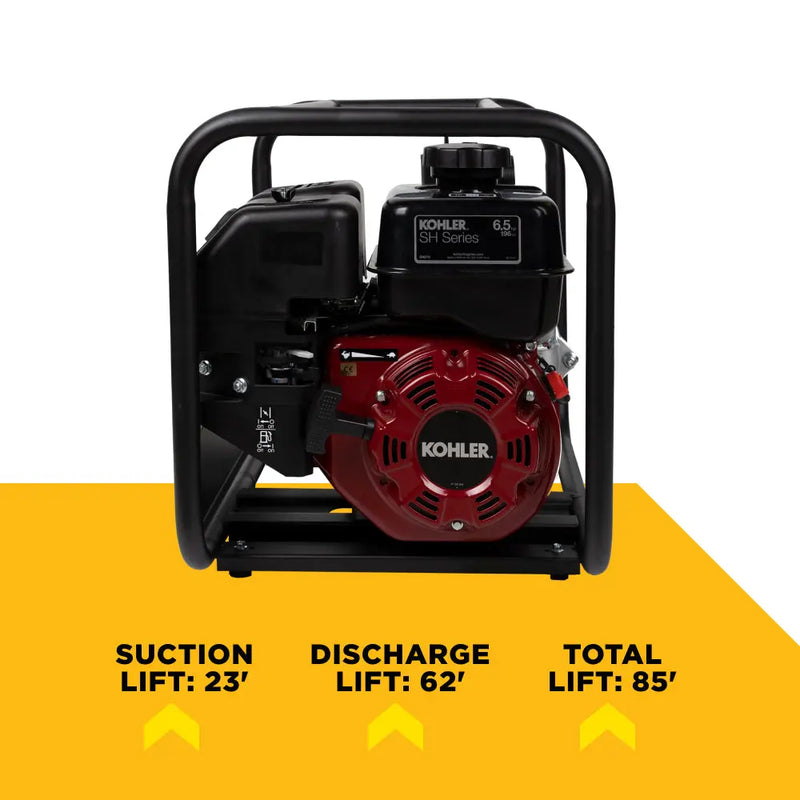 3" Water Transfer Pump with Kohler SH270 Engine BE Power Equipment