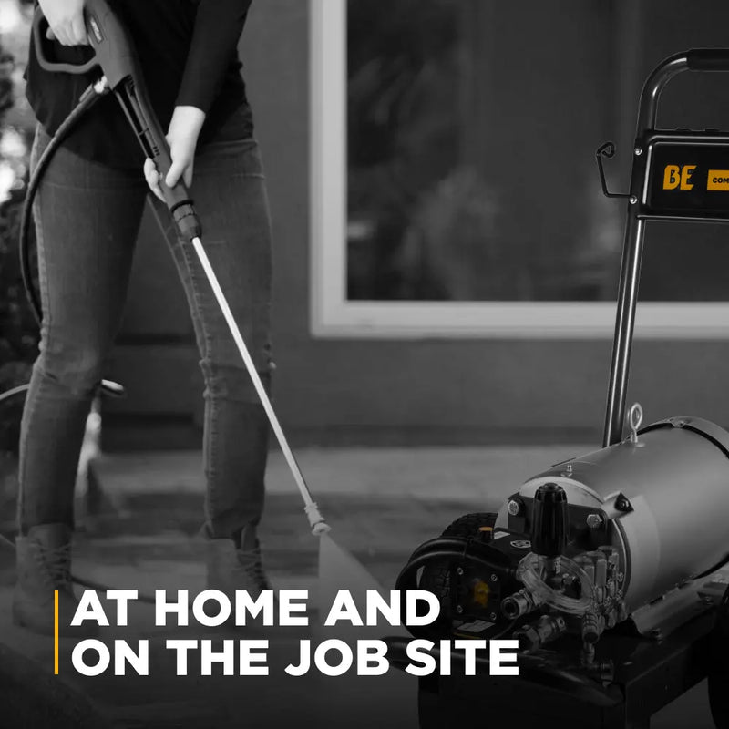 3,000 PSI 4.5 GPM 10 HP Electric Pressure Washer with Baldor Motor and CP Triplex Pump - B3010E34AHE BE Power Equipment
