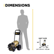 3,000 PSI 4.5 GPM 10 HP Electric Pressure Washer with Baldor Motor and CP Triplex Pump - B3010E34AHE BE Power Equipment