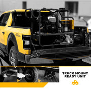 3,000 PSI 8.0GPM Hot Water Pressure Washer with Honda GX690 Engine and General Triplex Pump - HW3024HG12V BE Power Equipment