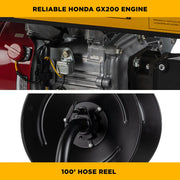 3,100 PSI 3.1 GPM Cold Water Gas Pressure Washer - B3165HRAS BE Power Equipment