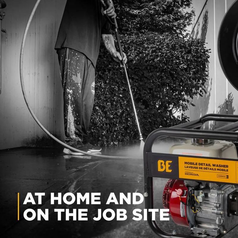 3,100 PSI 3.1 GPM Cold Water Gas Pressure Washer - B3165HRAS BE Power Equipment