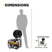 3,100 PSI 3.1 GPM Cold Water Gas Pressure Washer - B3165HRAS BE Power Equipment