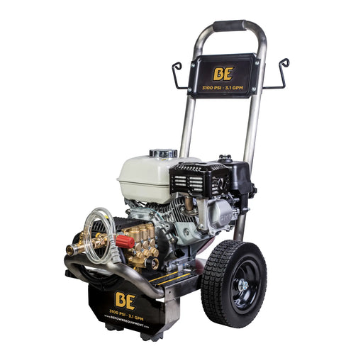 3,100 PSI 3.1 GPM Cold Water Gas Pressure Washer - B3165HSGS BE Power Equipment