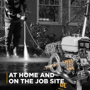 3,100 PSI 3.1 GPM Cold Water Gas Pressure Washer - B3165HSGS BE Power Equipment