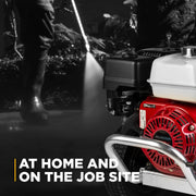 3,100 PSI 3.1GPM Cold Water Gas Pressure Washer Honda GX200 and General Triplex Pump on Aluminum Frame - B3165HAGS BE Power Equipment