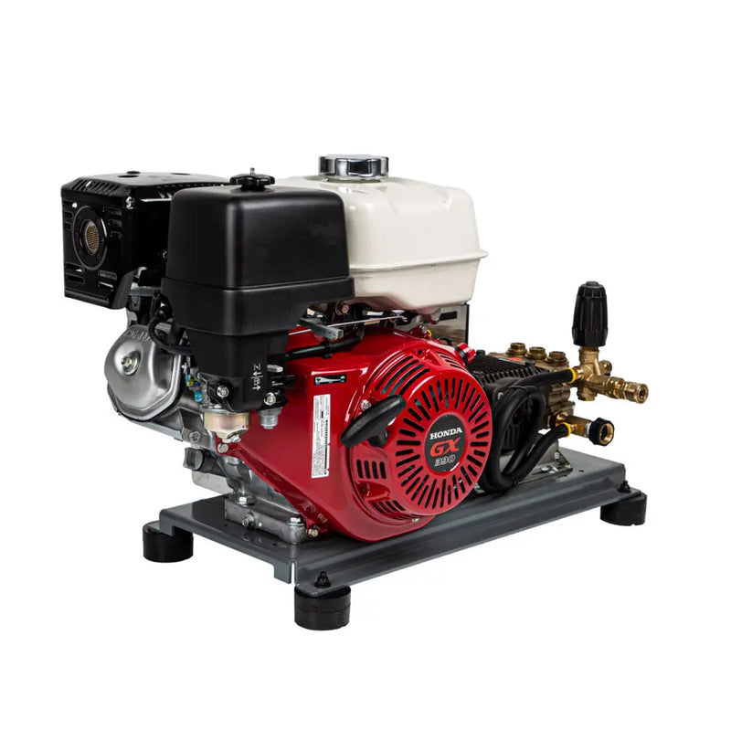 3,200 PSI 5.2 GPM Truck Mount Cold Water Gas Pressure Washer - B3213HTBAS BE Power Equipment