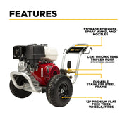 3,200 PSI 5.5 GPM Cold Water Gas Pressure Washer - B3213HABAS BE Power Equipment