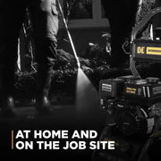 3,200PSI 2.5GPM Cold Water Gas Pressure Washer Powerease 212cc Engine and CP Axial Pump - BE327PX BE Power Equipment