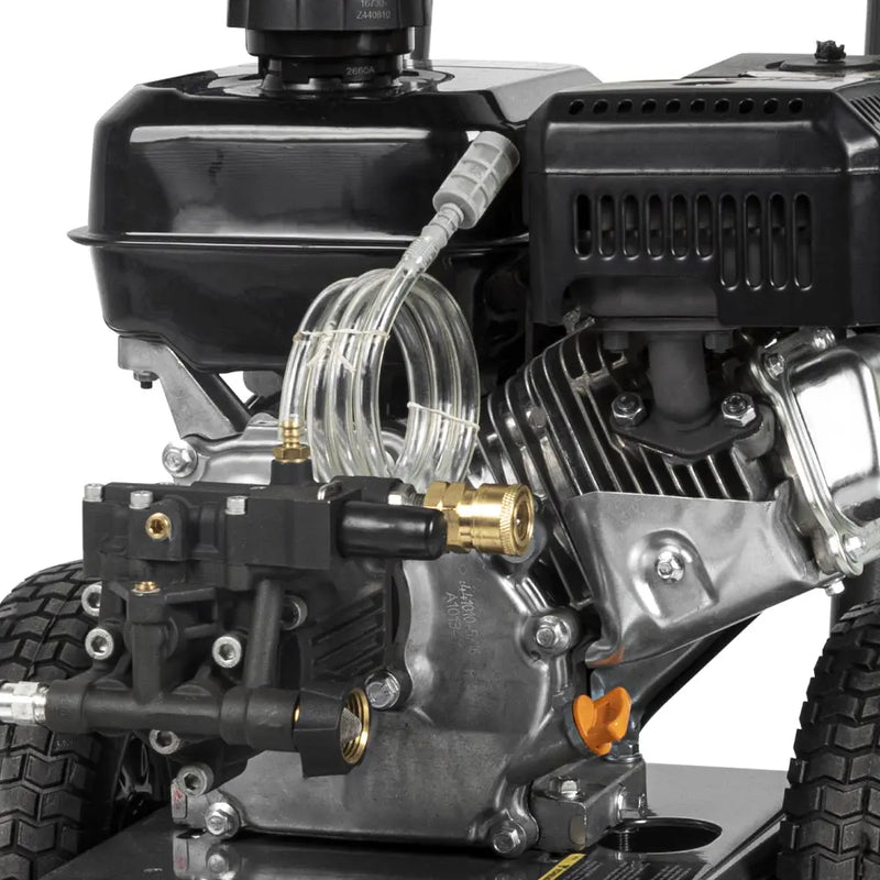 3,400PSI 2.5GPM Cold Water Gas Pressure Washer Powerease 223cc Engine and CP Axial Pump - B3475PX BE Power Equipment