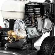 3,800 PSI 2.5 GPM Cold Water Gas Pressure Washer with Honda GX200 Engine and CP Triplex Pump - B3865HA BE Power Equipment