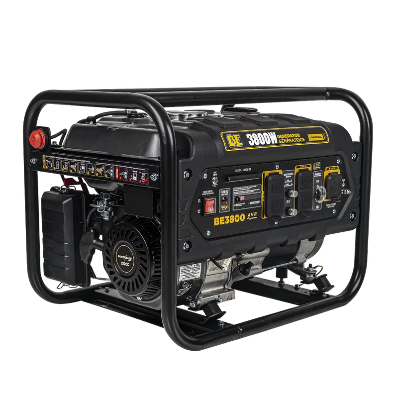 3,800 Watt Generator - BE3800 BE Power Equipment