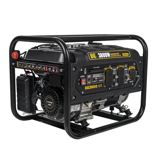 3,800 Watt Generator - BE3800 BE Power Equipment