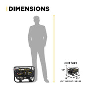 3,800 Watt Generator - BE3800 BE Power Equipment