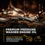 4-Stroke Small Engine Oil (Minimum order QTY: 12) BE Power Equipment
