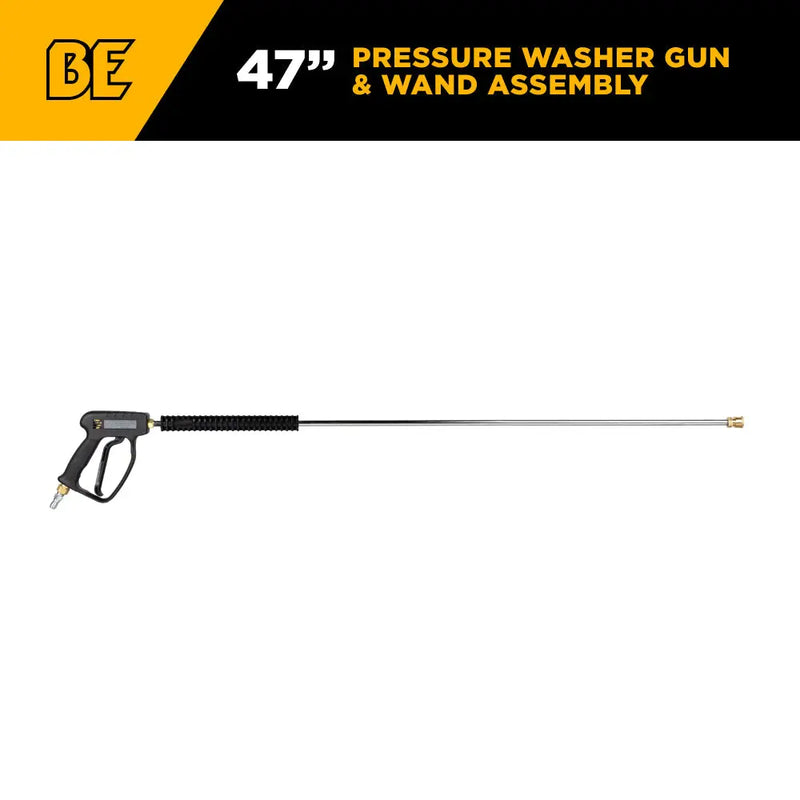 47" Pressure Washer Gun & Wand Assembly BE Power Equipment