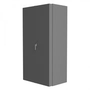 Durham Heavy Duty Cabinet, 14 Gauge, 48 x 24 x 84, 192 Yellow Bins