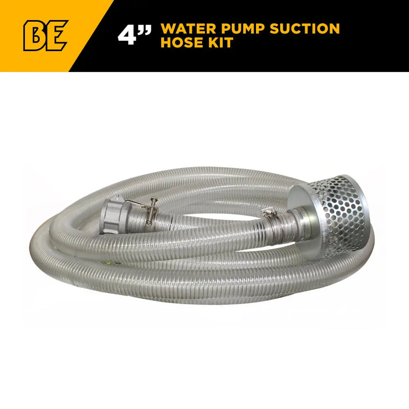 4" Suction Hose Kit BE Power Equipment