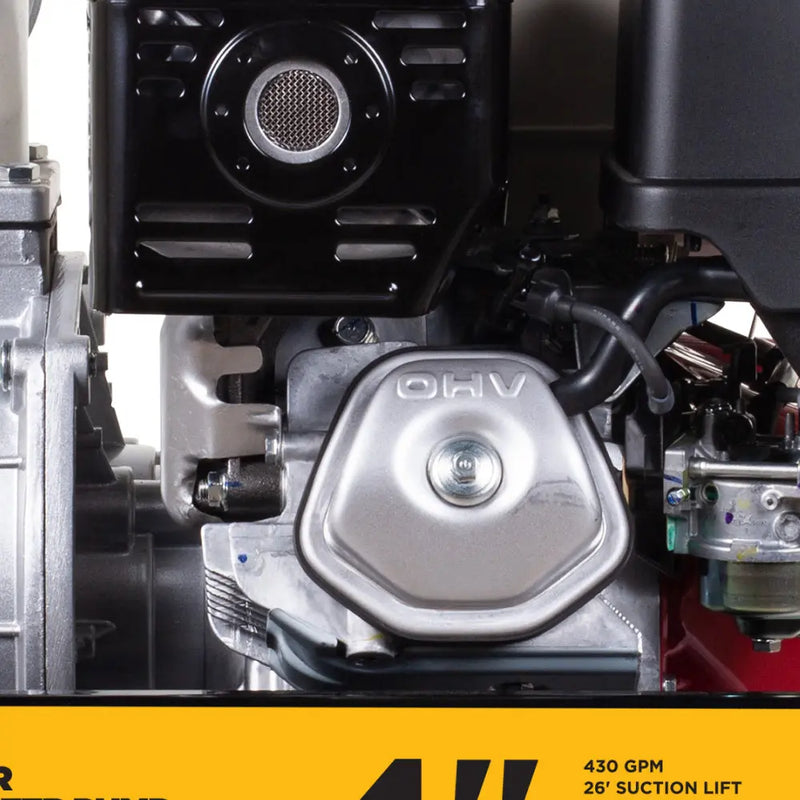 4" Water Transfer Pump with Honda GX390 Engine BE Power Equipment