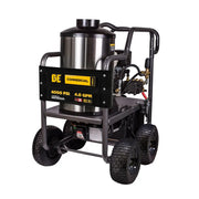 4,000 PSI - 4.2 GPM Hot Water Pressure Washer with Honda GX390 Engine and General Triplex Pump - HW4013HG BE Power Equipment