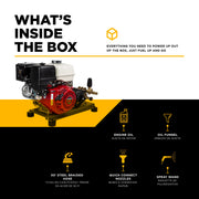 4,200 PSI 4.2 GPM Cold Water Gas Pressure Washer - B4213HETBGS BE Power Equipment