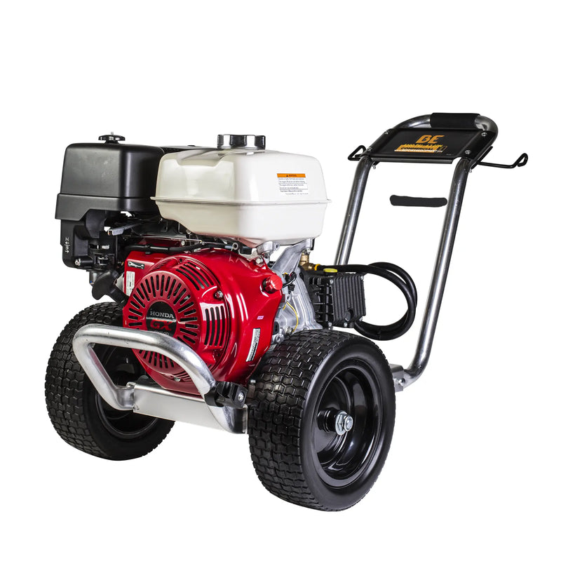 4,200 PSI 4.2 GPM Cold Water Gas Pressure Washer Honda GX390 Engine and General Triplex Pump on Aluminum  Frame - B4213HAGS BE Power Equipment