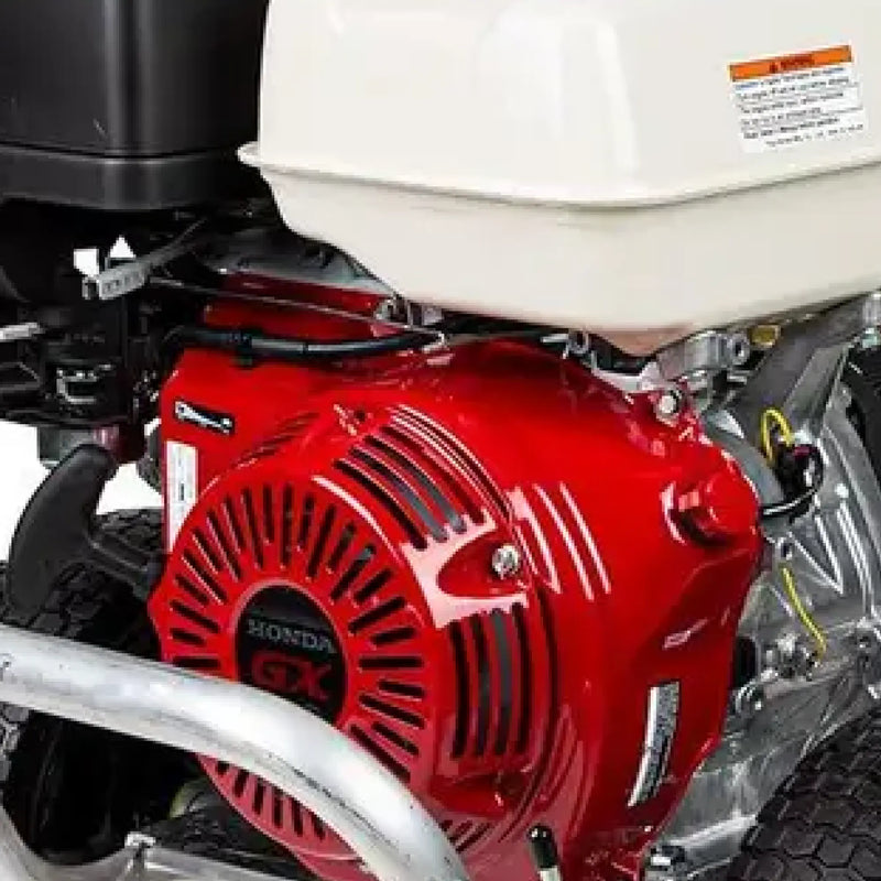 4,200 PSI 4.2 GPM Cold Water Gas Pressure Washer Honda GX390 Engine and General Triplex Pump on Aluminum  Frame - B4213HAGS BE Power Equipment