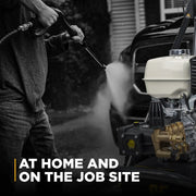 4,200 PSI 4.2 GPM Cold Water Gas Pressure Washer with Honda GX390 Engine and CP Triplex Pump - B4213HA BE Power Equipment