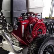 4,200 PSI 4.2 GPM Cold Water Gas Pressure Washer with Honda GX390 Engine and General Belt Drive Triplex Pump on Aluminum Frame - B4213HABGS BE Power Equipment