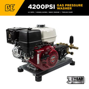 4,200 PSI 4.2 GPM Truck Mount Cold Water Gas Pressure Washer - B4213HTBGS BE Power Equipment