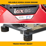 4,200 PSI 8.5 GPM Truck Mount Cold Water Gas Pressure Washer - B3528HETBGS BE Power Equipment