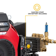 4,200 PSI 8.5 GPM Truck Mount Cold Water Gas Pressure Washer - B3528HETBGS BE Power Equipment