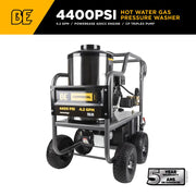 4,400 PSI - 4.2 GPM Hot Water Pressure Washer with Powerease 420 Engine and CP Triplex Pump - HW4415PA BE Power Equipment
