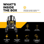 4,400 PSI - 4.2 GPM Hot Water Pressure Washer with Powerease 420 Engine and CP Triplex Pump - HW4415PA BE Power Equipment