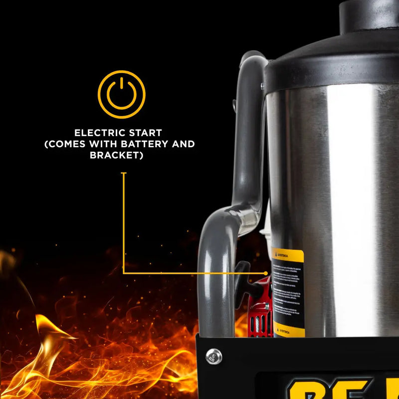 4,400 PSI - 4.2 GPM Hot Water Pressure Washer with Powerease 420 Engine and CP Triplex Pump - HW4415PA BE Power Equipment