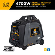 4,700 Watt Dual-Fuel Digital Inverter Generator - BE4700ID BE Power Equipment