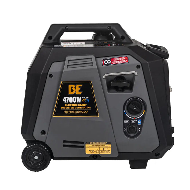 4,700 Watt Dual-Fuel Digital Inverter Generator - BE4700ID BE Power Equipment