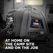 4,700 Watt Dual-Fuel Digital Inverter Generator - BE4700ID BE Power Equipment