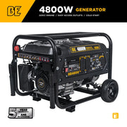 4,800 Watt Generator - BE4800 BE Power Equipment