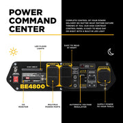 4,800 Watt Generator - BE4800 BE Power Equipment