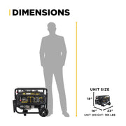4,800 Watt Generator - BE4800 BE Power Equipment