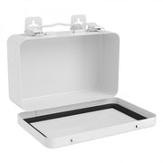 Durham First Aid Kit Metal Box, 10 Unit, Wall Mountable, White (Pack of 24)